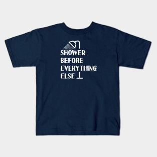 Lazy Shower Kids T-Shirt